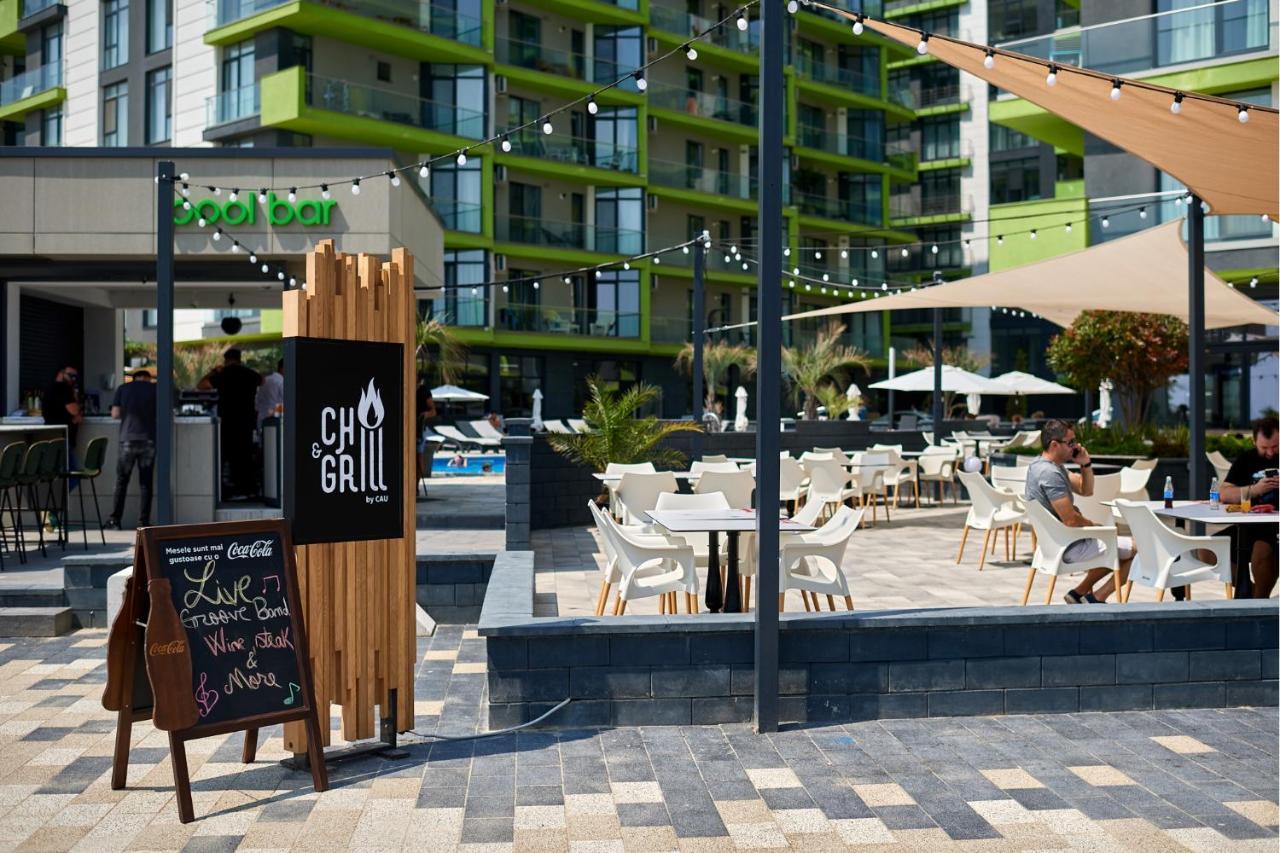 Cristalex Studio Aparthotel Pool & Spa Mamaia Nord Năvodari Exterior foto